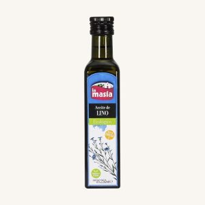 la masía Organic flax - linseed oil (lino), from Andalusia, bottle 250 ml