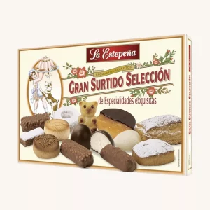 La Estepeña Gran Surtido Selección (assorted Spanish Delights), from Seville, large box 600g