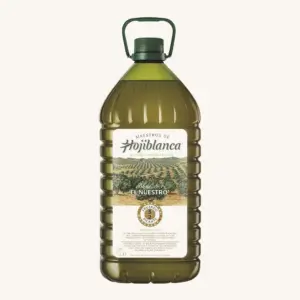 Maestros de Hojiblanca Extra Virgin Olive Oil, Blend Number 1 (coupage), carafe of 5 liters